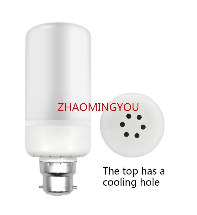 1 шт. светодиодсветильник E27 E26 B22 E14 10 Вт AC85 265V SMD2835 99LED s имитация пламени 1400 1600K