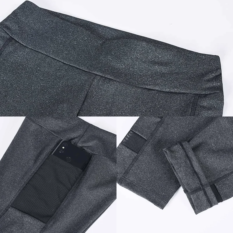 XL 5XL размера плюс спортивные Леггинсы для женщин высокая талия штаны йоги