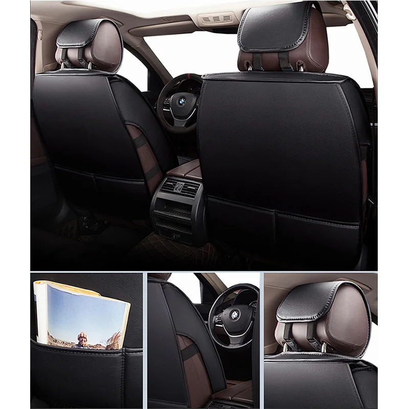 Новые универсальные чехлы для автомобильных сидений из искусственной кожи Chevrolet