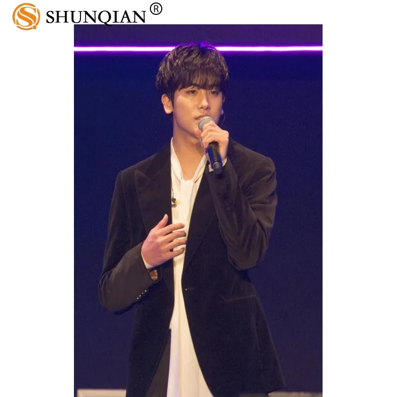 Высококачественный атласный постер с принтом в Корейском стиле поп парке Hyung Sik