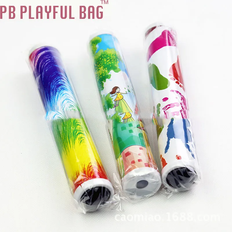 Pb игривая сумка маленькая внешняя сцена вращающийся калейдоскоп волшебный
