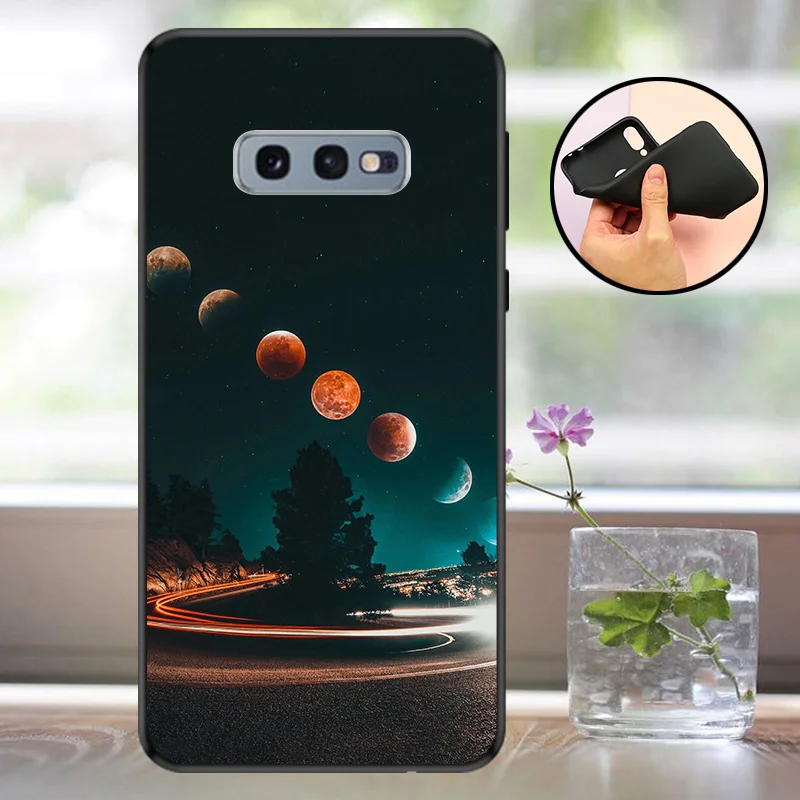 YXT Чехол для samsung Galaxy S10E чехол s силиконовый матовый чехол Galaxy S10E задняя крышка для Funda samsung S10E S 10E чехол для телефона бампер - Цвет: YXT