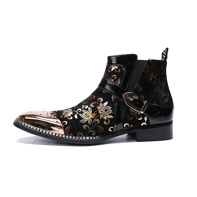 VIVODSICCO модные роскошные Стиль мужские ботильоны в итальянском стиле для мужчин