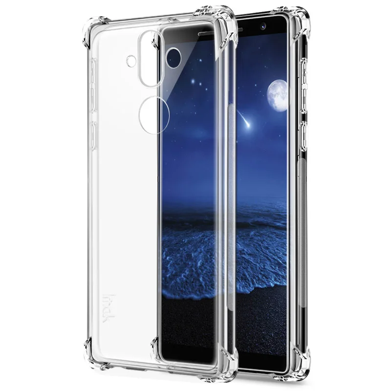 Чехол IMAK Для чехол для Nokia 8 Sirocco Anti-dropping защита, подушка безопасности Чехол для Nokia 8 Sirocco Высокое качество Мягкий ТПУ чехол