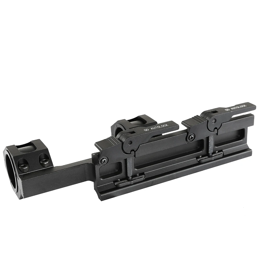 SPINA OPTICS Tactical Quick Release 30mm/25mm Rifle Scope Mount QD Cantilever Dual Rings Fits 20mm Weaver Rails | Спорт и