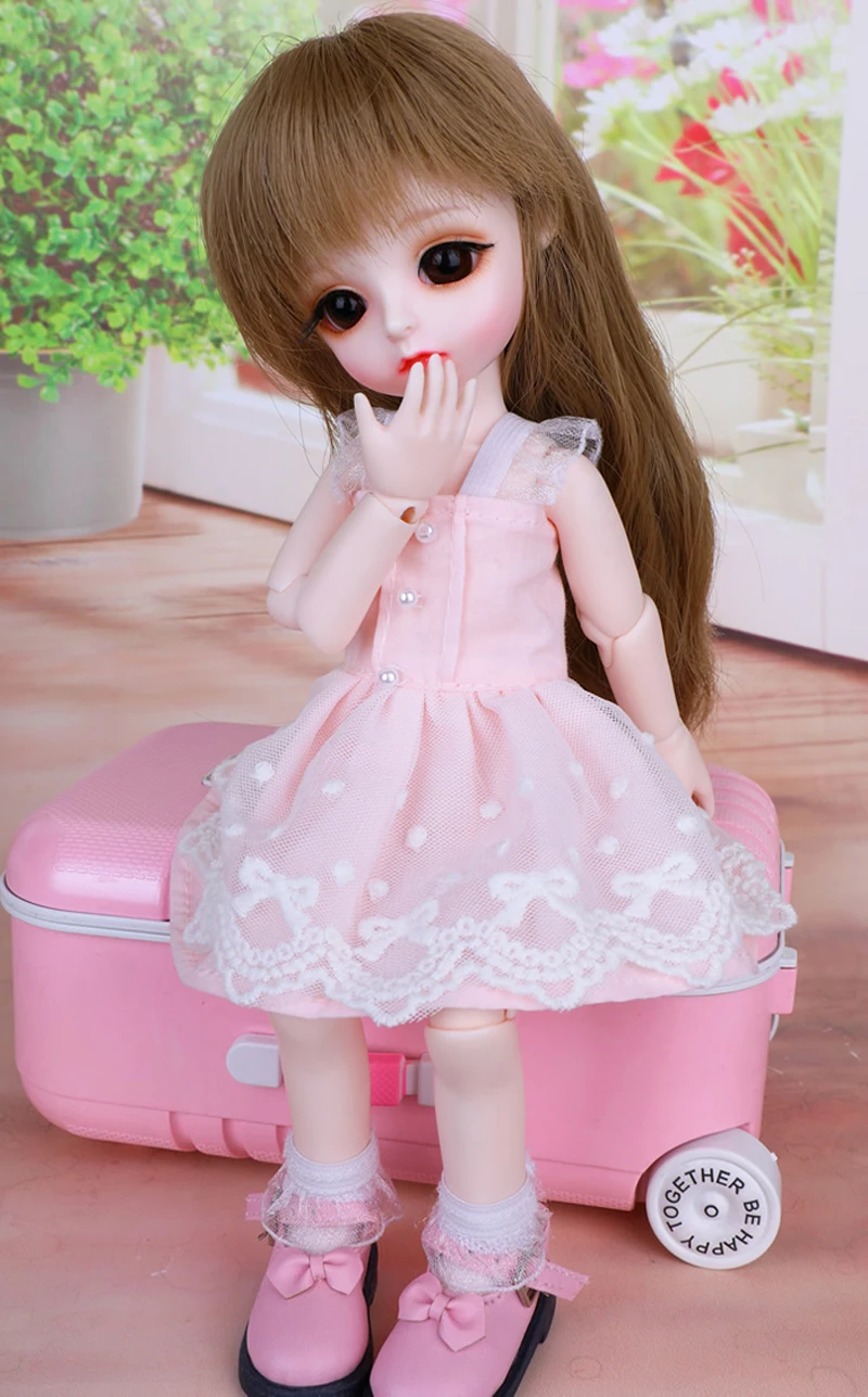 Полный комплект 1/6 BJD кукла BJD/SD маргаритки шарнирные Куклы симпатичная из смолы с