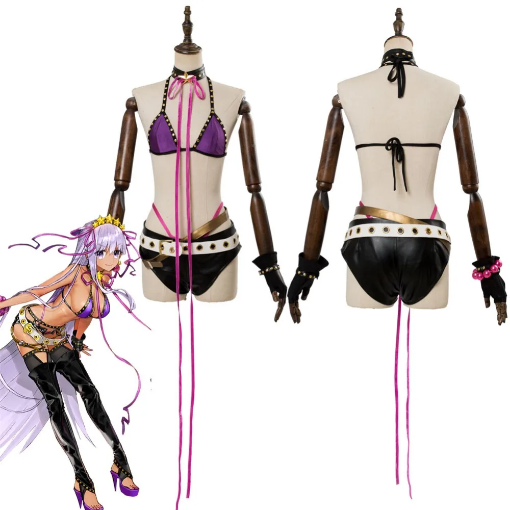 Костюм для косплея Fate Grand Order BB купальник платье костюмы Хэллоуина вечерние НКИ