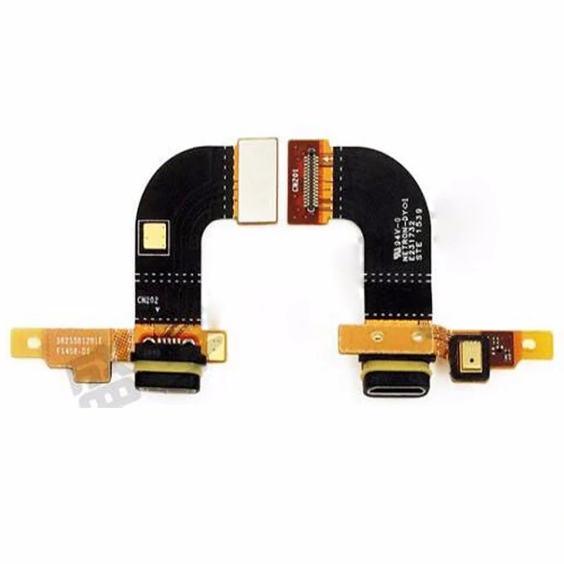Оригинальный Новый зарядный USB порт соединитель гибкий кабель с микрофоном для