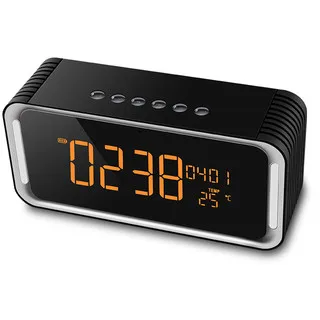 Модный портативный bluetooth динамик с большим светодиодный дисплеем fm радио