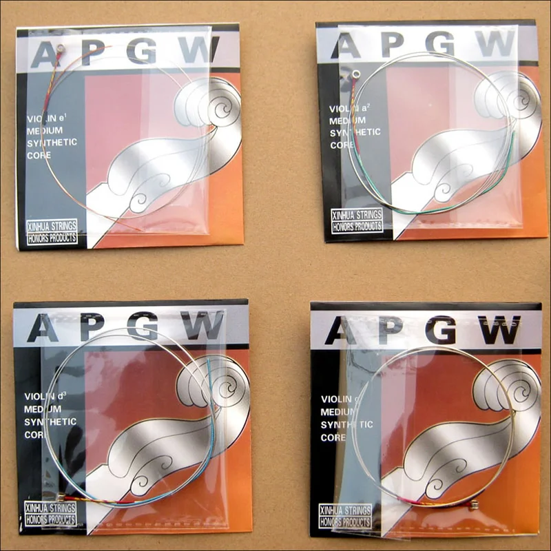 Высококачественные Струны для скрипки APGW Германия стальной сердечник