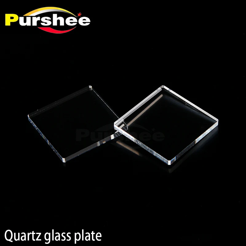Пластина из кварцевого стекла (25x25x2 мм)|plate|plate glass |