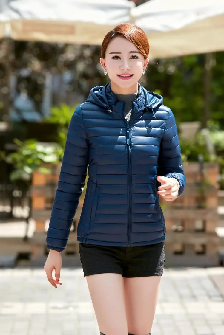 2018 Женская Базовая куртка на зиму и осень черное красное однотонное тонкое