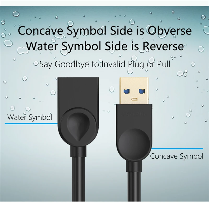 USB 3 0 кабель SAMZHE Удлинительный Супер Скоростной AM/AF папа Мама 1 м 5 2 usb для