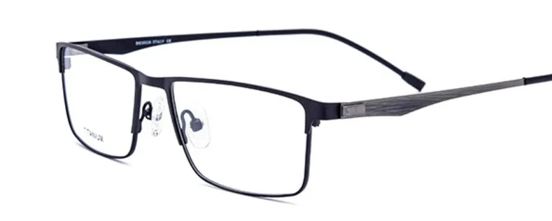 Business Full Rim Titanium Spectacle Man Eligible For Progressive Bifocal Single Vision Minus Square Korean Glasses Frames Itao