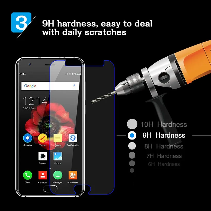  защита для экрана Oukitel K4000 Plus стекло закаленное Proctive пленка ультра тонкая|screen