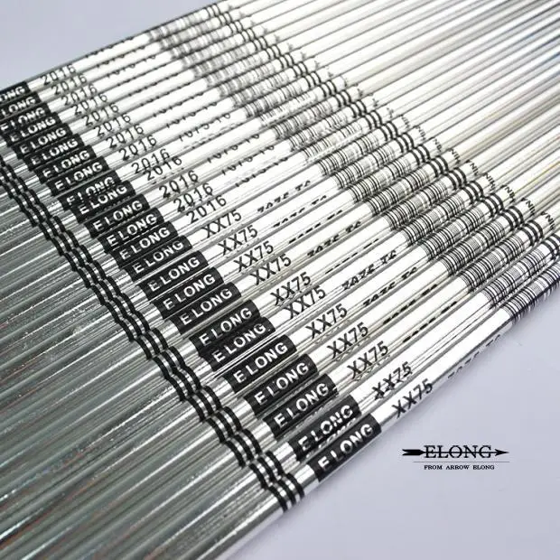 6 шт./лот стрельба из лука 30 дюймов авиационный алюминиевый вал стрелы 7075 T6