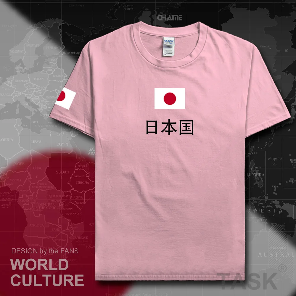 Японская футболка Nippon, Мужская футболка, хлопковая Футболка nation team, футболка из хлопка, футболка для поклонников встреч, уличная одежда для фитнеса, JPN, японская страна, JP