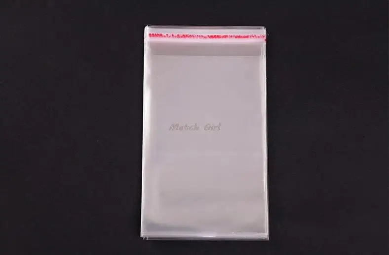 

200pcs/lot-11*15cm+3cm clear opp self-adhesive storage bags for magazines, newspapers, photos, CDs, bread, popcorn, nuts