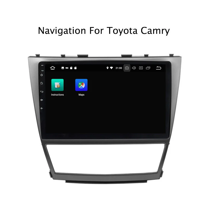 10 1 &quot4G ram 32G rom Восьмиядерный Android 9 0 автомобильный DVD gps для Toyota Camry 2006 2007 2008 2009 2012