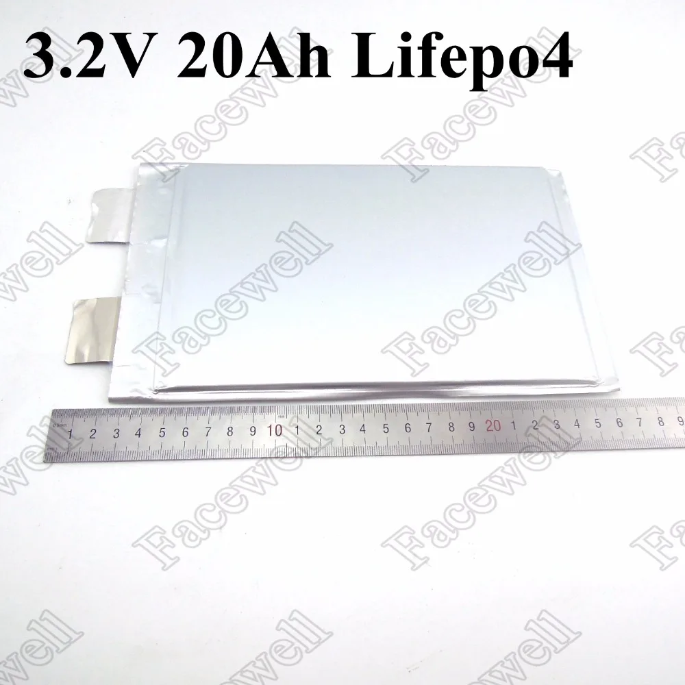 8 шт. 3,2 v 20Ah батарея питания lifepo4 ячейка 20ah батарея высокого стока 60A для lifepo4 12v 20ah батарея diy ev PHEV lifepo4 24v 20ah