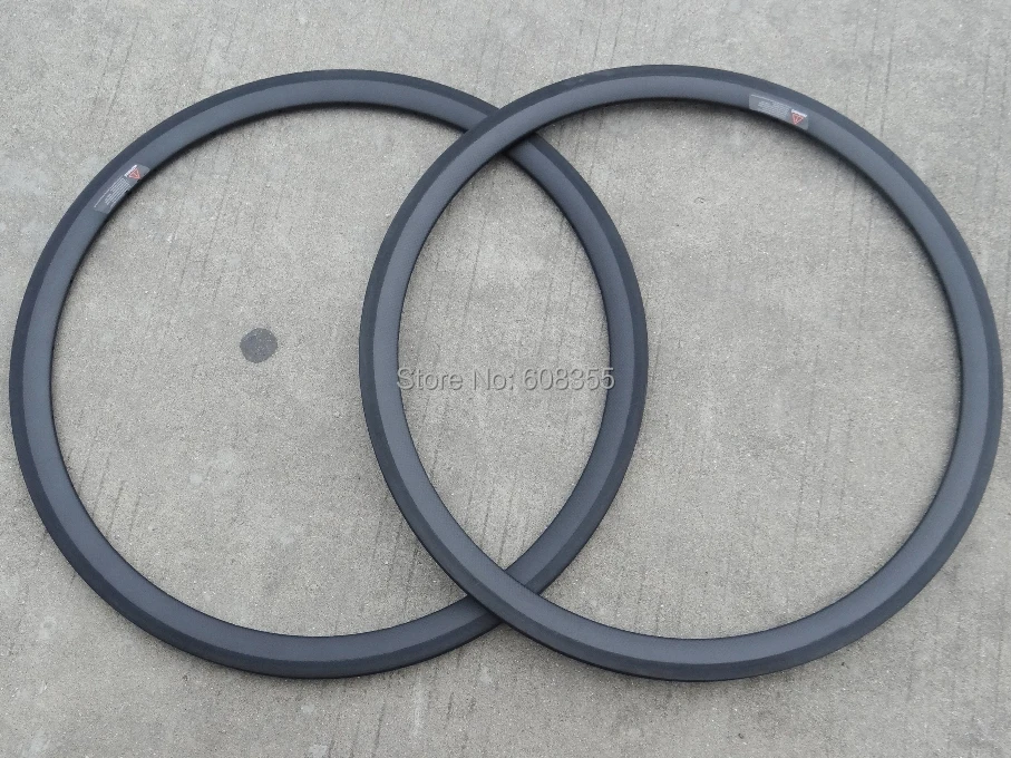 FLX-RIM-C03 : 3K Carbon matt Cycling road bike Bicycle 700C Clincher wheel rim 38mm (Basalt Brake Side) | Спорт и развлечения