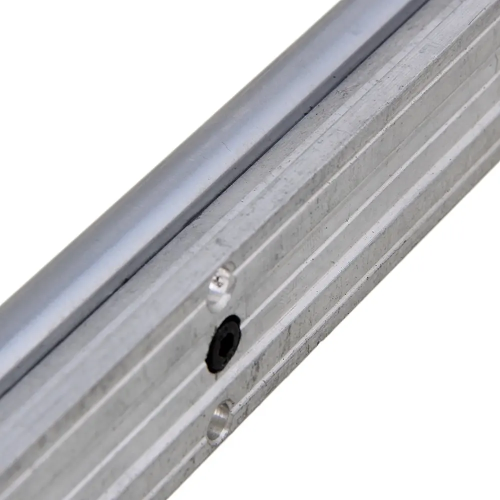 Серебряный Открытый роликовый подшипник скользящий блок и L 400 мм SBR12 Линейная