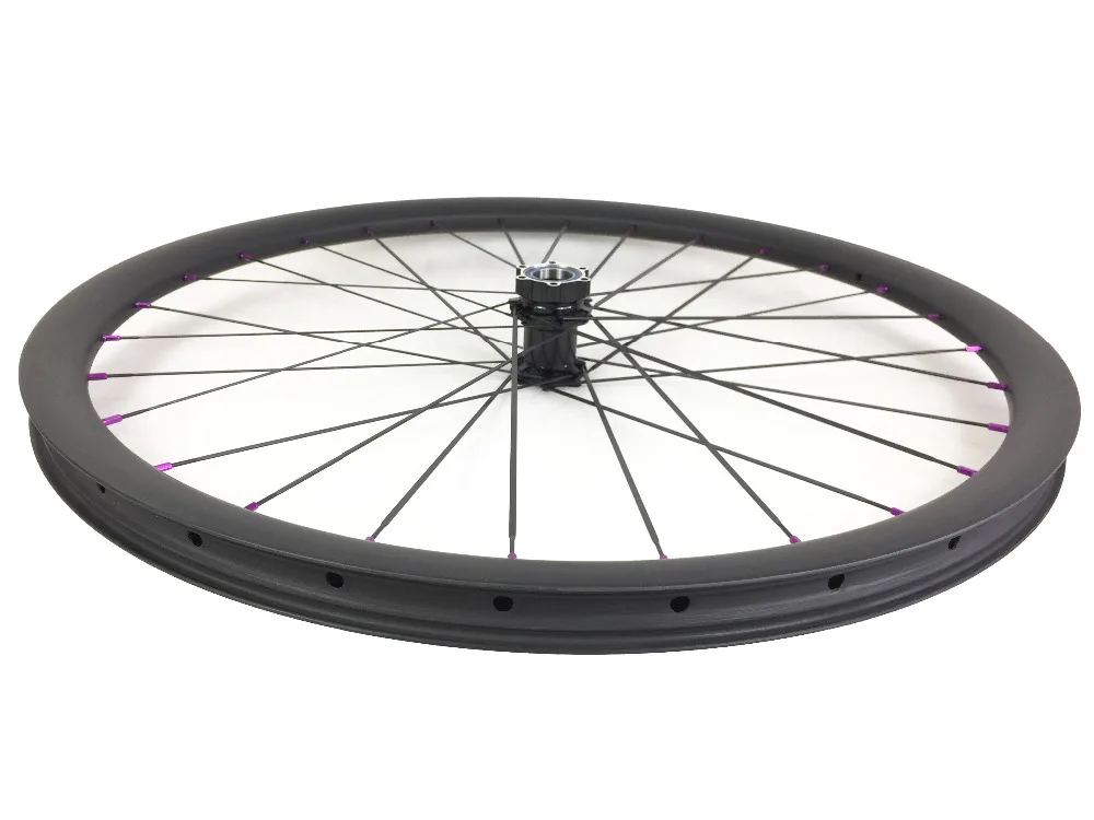 SL 650B MTB XC прямая тяга углеродная левая колесная пара Передняя 74 мм Задняя 135 142