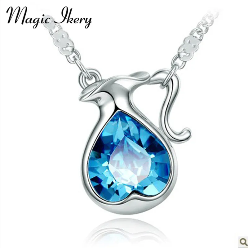 

Женское колье с подвеской Magic Ikery, серебристое ожерелье с подвеской в виде звездочек с 12 созвездиями, MKY5672, 2016