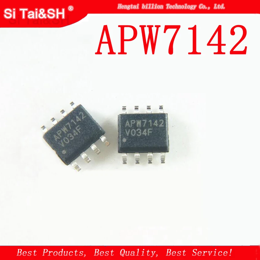 10 шт. APW7142 SOP8 7142 SMD SOP новый ЖК-чип питания | Электронные компоненты и