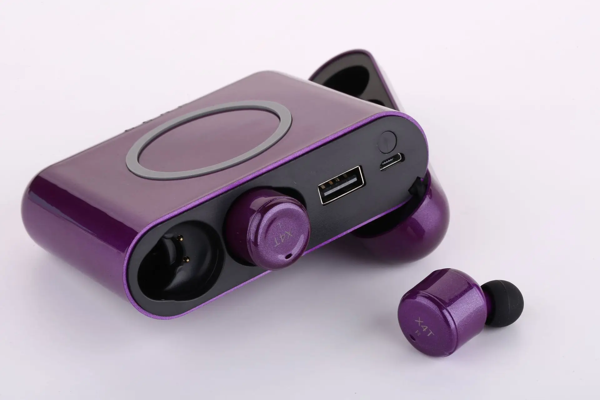 X4T bluetooth-гарнитура Беспроводная зарядка сенсорные bluetooth-гарнитуры TWS стерео наушники Bluetooth X1T X2T X3T с зарядным устройством емкостью 5200 мАч