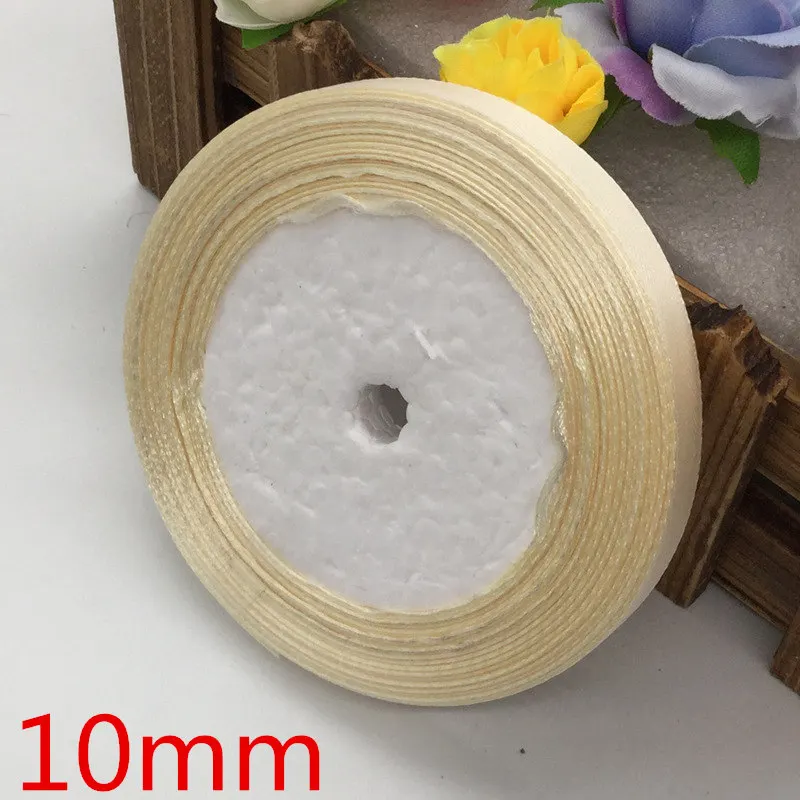 25 ярдов шелковая сатиновая лента для риса украшения свадебной вечеринки