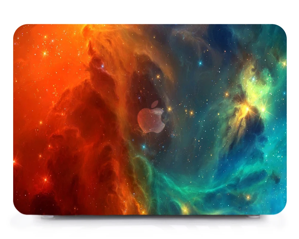 Жесткий чехол для MacBook 15 Air 11 13 Pro Reitna Touchbar 12 жесткий + клавиатуры защита экрана