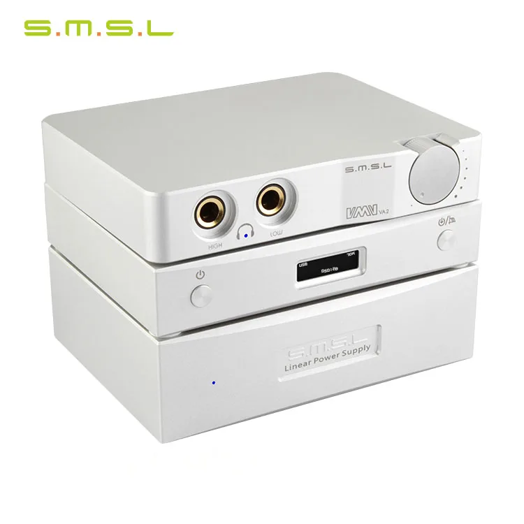 SMSL M8 USB DAC + VMV VA2 усилитель для наушников линейный источник P1 высокого класса