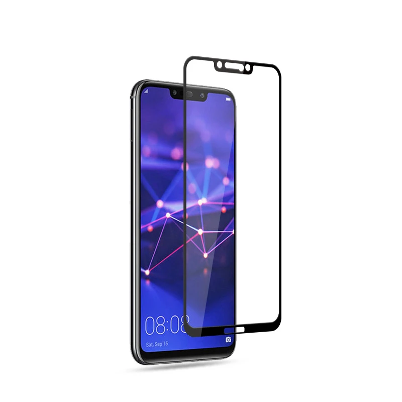 KIYLCZXYCM для huawei Коврики 20 lite жесткий диск 2.5D 9h Arc край Полный Экран протектор