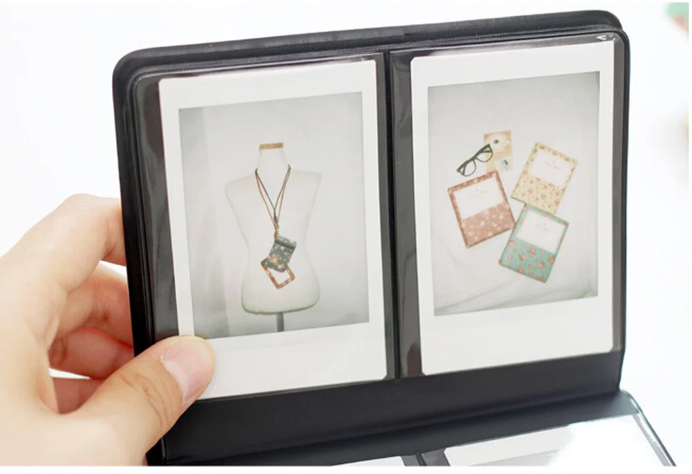 64 кармана цветок фото бумага пленки альбом Свадьба для 3 дюймов Fujifilm Instax Mini 9 8 7s 70 90