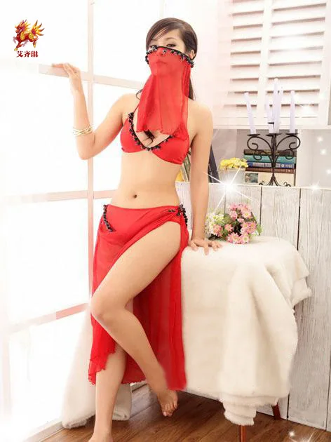 Arabian girl~ темперамент, сексуальный экзотический перспективный комплект, сексуальное белье, латинские танцоры, Соблазнительная Сексуальная женская одежда, платья