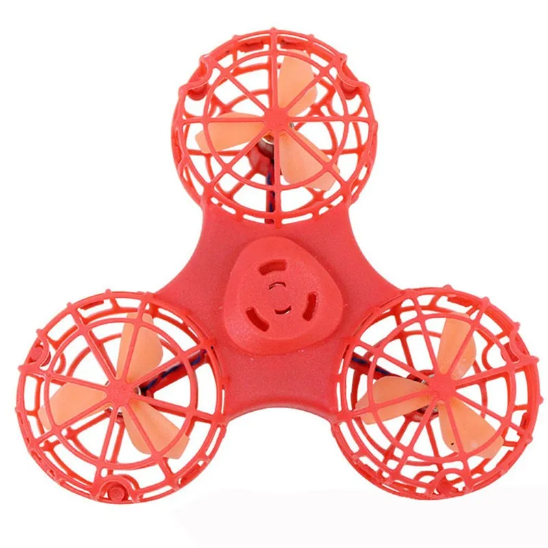 1pc High quality Tiny Toy Drone Flying Fidget Spinner Stress Relief Gift USB charging Gyroscop |
