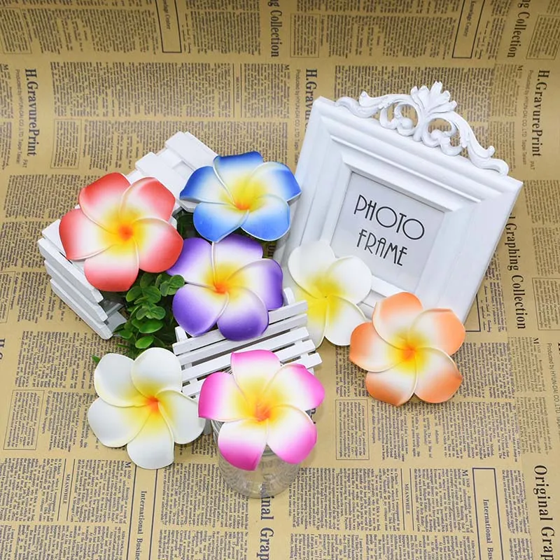 10 шт./лот искусственные цветы на день рождения головной убор из пенопласта