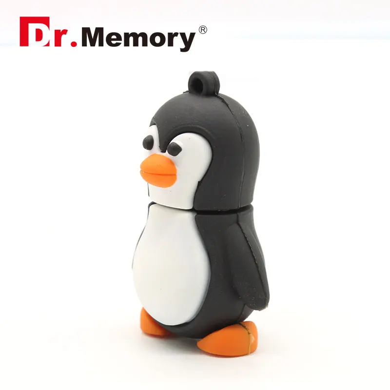 Прекрасный Пингвин USB флэш накопители с героями мультфильмов накопитель 32 GB в