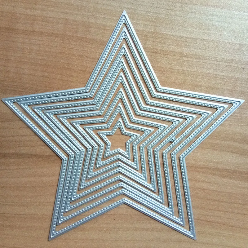 2018 Новое Поступление Super Star металлический трафарет штамповки и резки умирает для