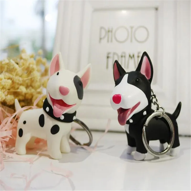 Креативный мультфильм Щенок ПВХ брелок кулон плюшевые игрушки Женская сумка для