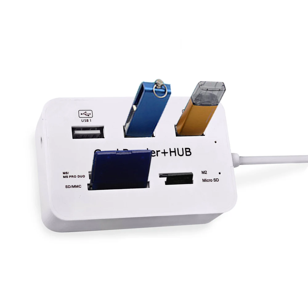USB-разветвитель usb-хаб 2 0 разветвитель Micro USB типа C кардридер все в одном адаптер