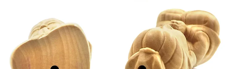 Китайский феншуй буддизм миниатюры Мини Слон Обезьяна Lucky Pig деревянный резной ремесло kokeshi фигурка домашний декор украшения