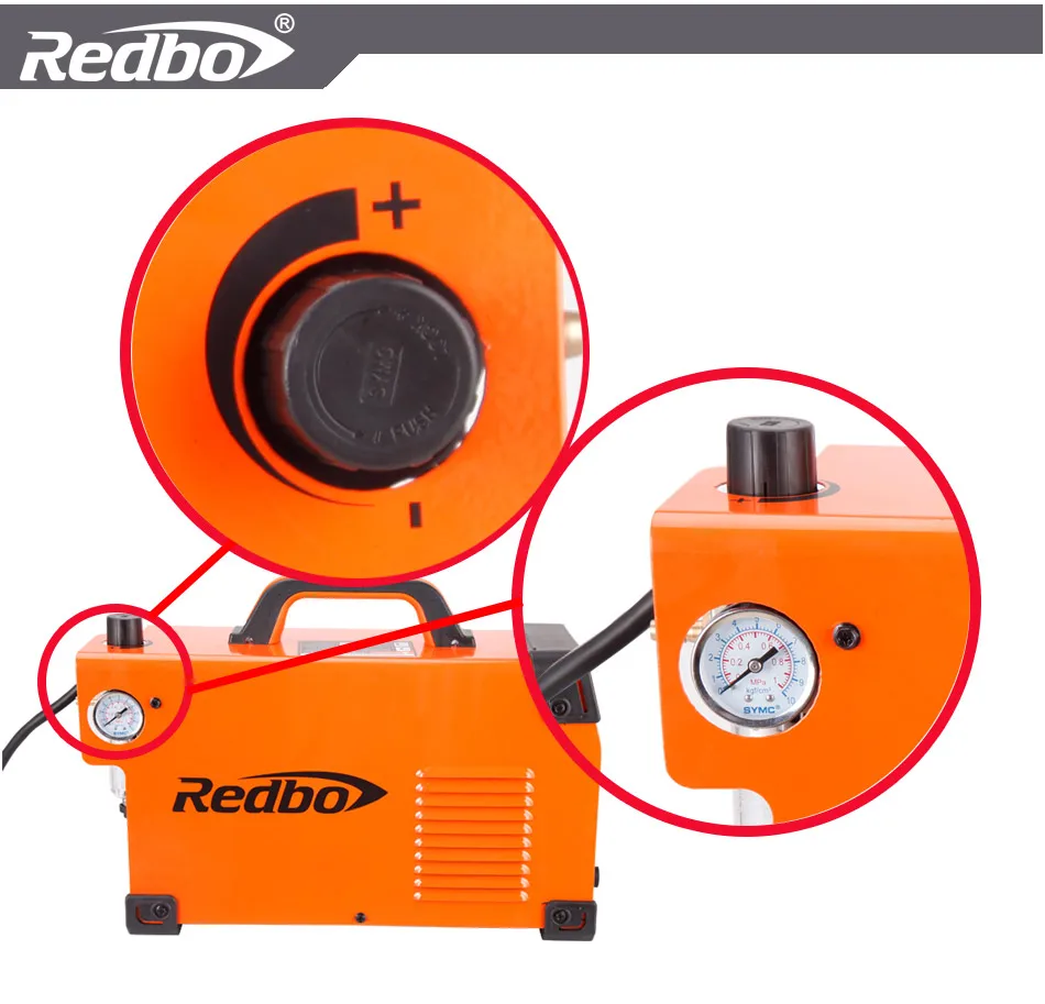 REDBO крой/LGK-40 220V 40AMP плазма режущий инвертор резки машина для плазменной резки инверторного сварочного аппарата