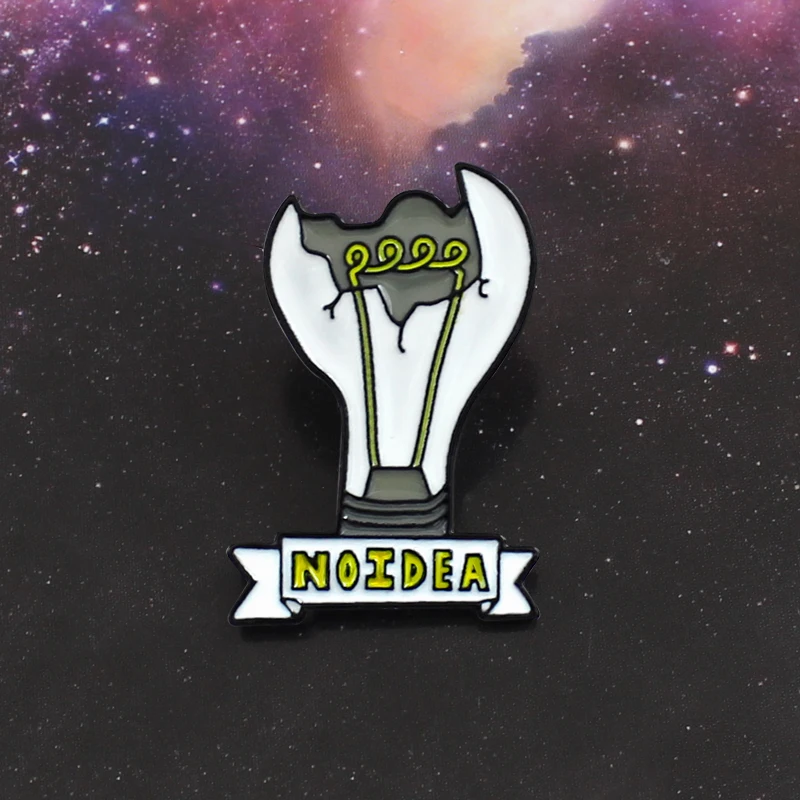 Лампы ленты брошь Творческий неполной светильник лампочка NOIDEA баннер эмали