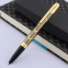 Dквт элегантные золотые детали, черные и Золотые полоски, перьевая ручка