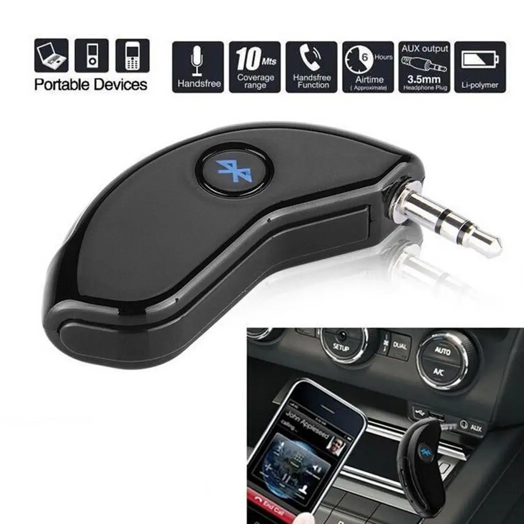 3 5 мм Bluetooth беспроводной аудио приемник с регулятором громкости 90 дБ 2402 МГц 2480