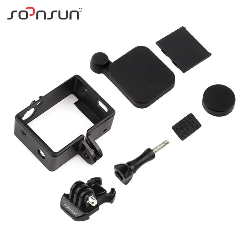 SOONSUN стандартная рамка Корпус чехол + крышка объектива камеры Батарейная дверь