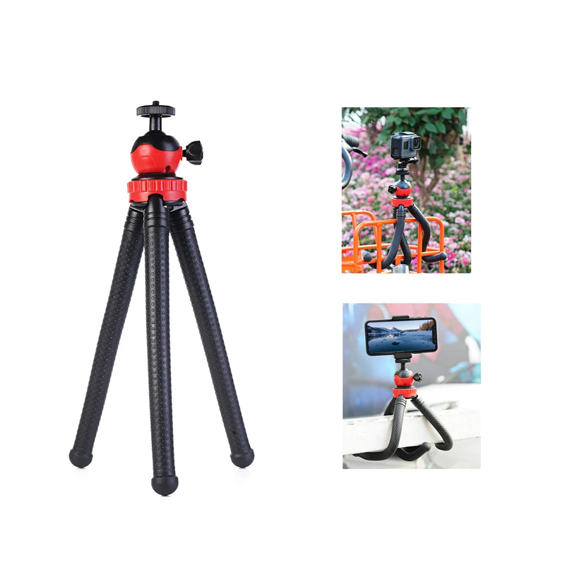 Новый штатив Осьминог с Bluetooth подставка для камеры GoPro +/3 Yi Action Canon Nikon DSLR iPhone Gorillapod