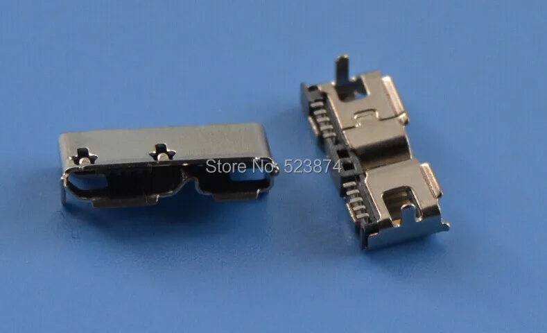 Бесплатная доставка 30 шт./лот 3 0 Micro USB гнездовой разъем зарядного устройства Тип B